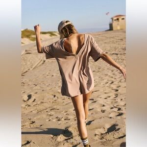 NWT Free People Hot Shot Tee Romper